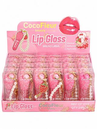 cocofleur lip gloss 24pcs
