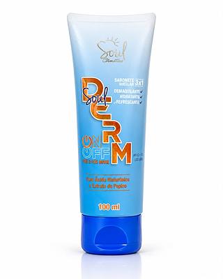SOUL COSMETICOS DERM SABONETE LIQUIDO FACIAL ÁCIDO HIALURONICO E EXTRATO DE PEPINO 100ML