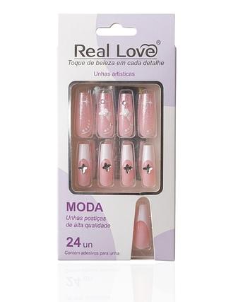 unhas artisticas real love ( 24un)