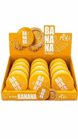 ASTI COSMÉTICOS PÓ DE BANANA 12PCS