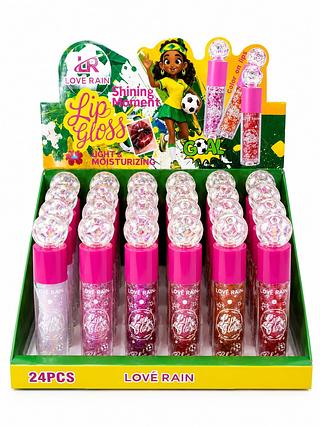love rain lip gloss 24pcs