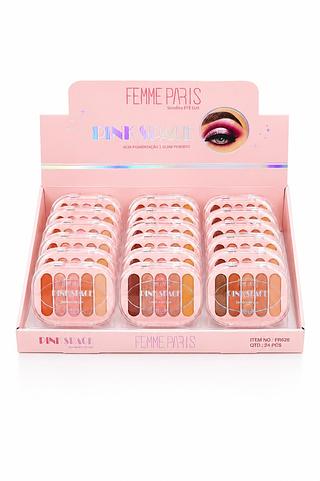 FEMME PARIS PINK SPACE SOMBRA DE LUX 24PCS