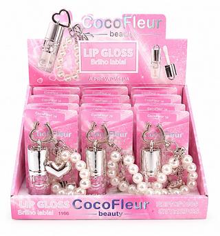 cocofleur lip gloss brilho labial 12pcs