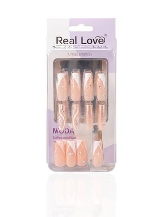 unhas postiças artisticas real love ( 24UN)