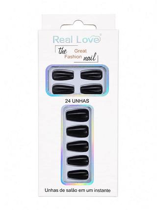unha postiça real love (24pcs)