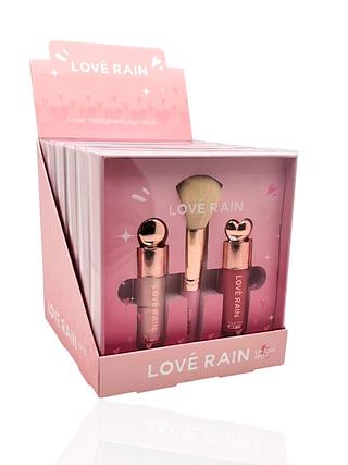 Kit Gloss+ Píncel+Blush Líquido (6kits)
