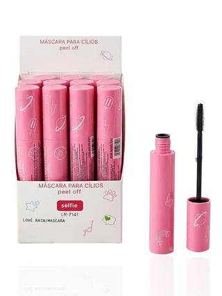 MASCARA DE CILIOS PEEL OFF LOVE RAIN 12PCS