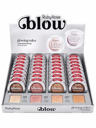 ruby rose blow iluminador 36pcs