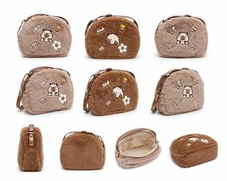 BOLSA ESTOJO COSMETICA COM DESIGN DE CAPIVARA