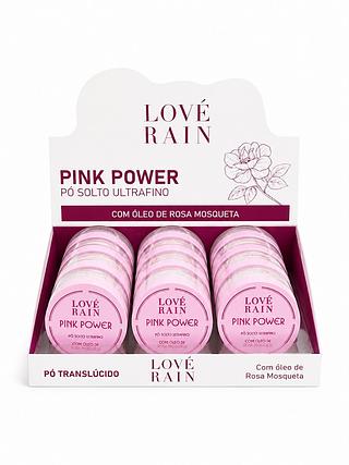 LOVE RAIN PINK POWER PÓ SOLTO ULTRAFINO 12PCS
