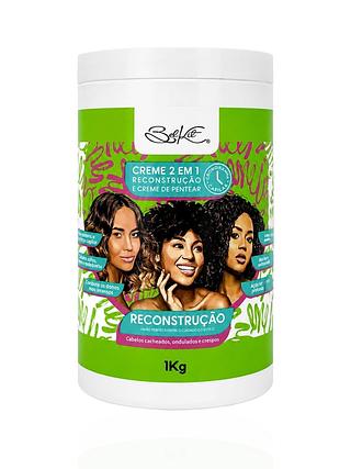 creme 2 em 1 reconstrução e pentear 1kg