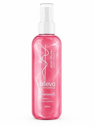 ODALLEVA BY SPLASH CORPORAL ROSE ESSENCE COM BRILHO 200ML