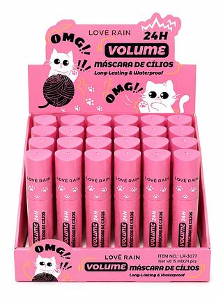 LOVE RAIN OMG MASCARA DE CILIOS 24H 24PCS