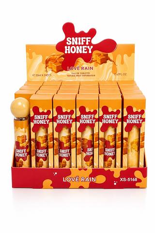 LOVE RAIN SNIFF HONEY PERFUME 20ML (24PCS)