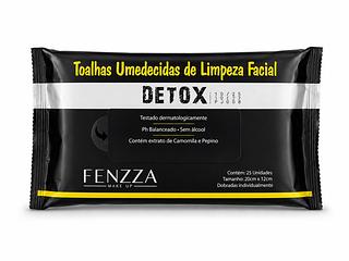 FENZZA TOALHAS UMEDECIDAS DE LIMPEZA FACIAL DETOX 25UN
