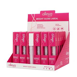 BRICHT GLOSS LABIAL COM BRILHO (30pcs)