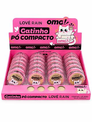 LOVE RAIN GATINHO PÓ COMPACTO 24PCS