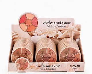 YOYOMAQUIAMOR PALETA DE SOMBRA 24PCS