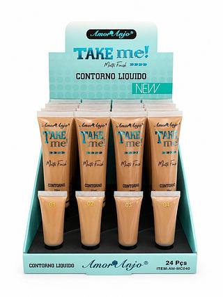 AMOR ANJO TAKE ME CONTORNO LIQUIDO 24PCS