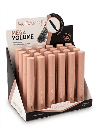 mascara de cilios mega volume da hudamoji ( 24pç )