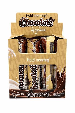 HOLD MORNING CHOCOLATE LIP GLOSS24PCS