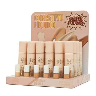 Corretivo Líquido cor 01 a 06, 10ml- SuperPoderes (24pçs)