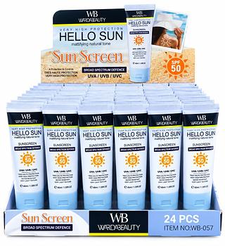 WB WARDABEAUTY SUN SCREEN SPF 50 24PCS