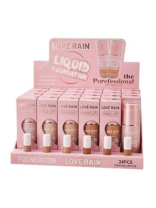 Base Matte Líquida- cor 01 a 06 (50ml)/ Lové Rain (24pçs)