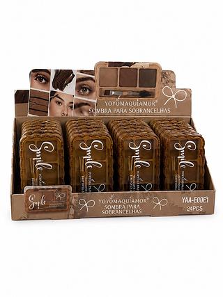 YOYOMAQUIAMOR SOMBRA PARA SOBRANCELHAS 24PCS