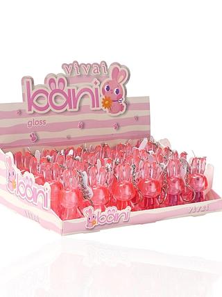 Gloss Labial Infantil Coelhinho/ Bani Vivai (24pçs)