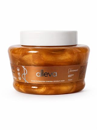 ALLEVA GELEIA ILUMINADORA CORPORAL COCONUT CANDY 250ML