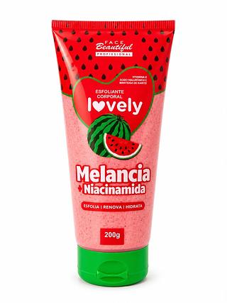LOVERY ESFOLIANTE CORPORAL MELANCIA + NIACINAMIDA 200g