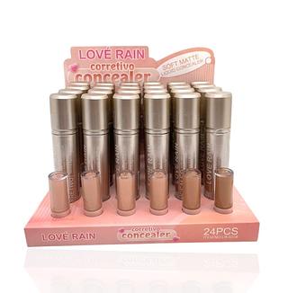 corretivo concealer love rain 24pcs