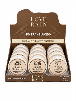 LOVE RAIN PÓ TRANSLUCIDO 12PCS