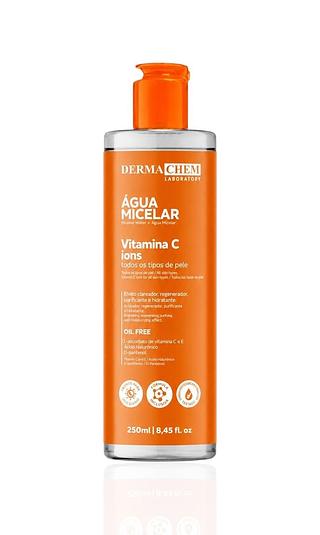 derma chem água micelar vitamina c 250ml