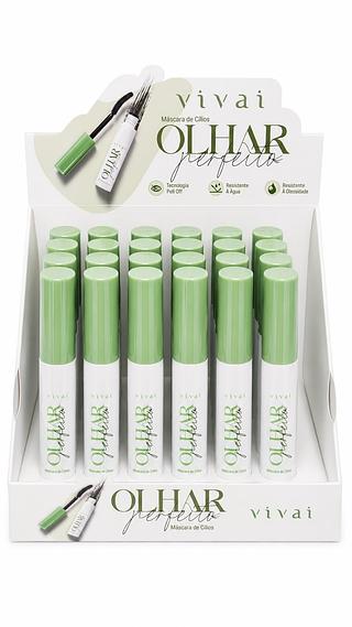 VIVAI MASCARA DE CILIOS OLHAR PERFEITO 24PCS