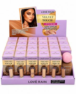 LOVE RAINSKIN SERUM FOUNDATION 6 TONS (24PCS)