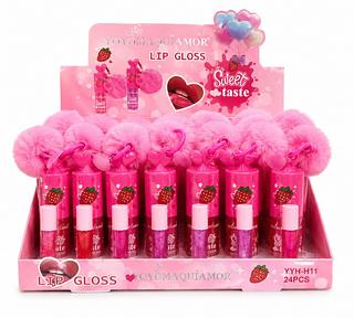 YOYOMAQUIAMOR LIP´GLOSS 24PCS