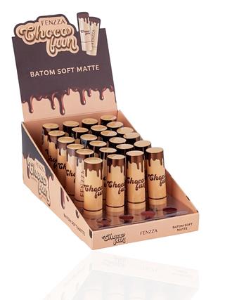 batom soft matte fenzza(24pcs)