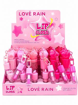 LOVE RAIN LIP GLOSS 24PCS