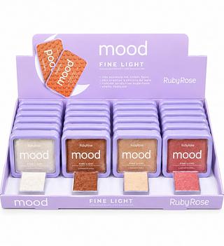 ruby rose mood fine light iluminador 24pcs