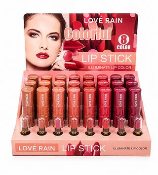 love rain lip stick 24pcs