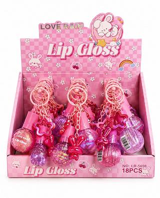 love rain lip gloss 18pcs