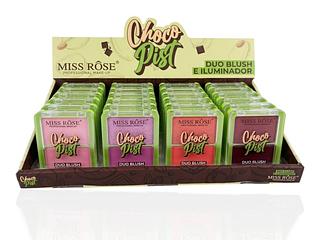 MISS ROSE BLUSH E ILUMINADOR cor 1 A 3 8g (24pçs)