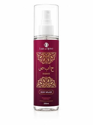 lua e neve body splah sabah 200ml