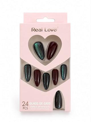 unhas postiça real love (24pcs)