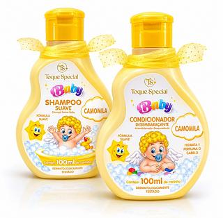 Toque especial baby shampoo e condicionador camomila100ml