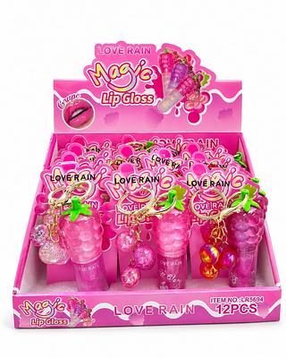 love rain magic lip gloss 12pcs