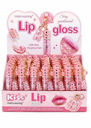KISS HOLD MORMING LIP GLOSS 24PCS