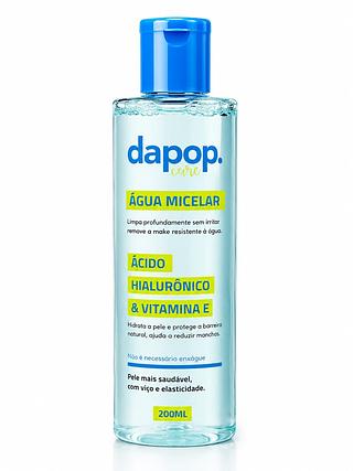 dapop agua micela ácido hialuronico e vitamina e 200ml